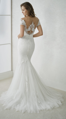 Robe sirène Féli – White One