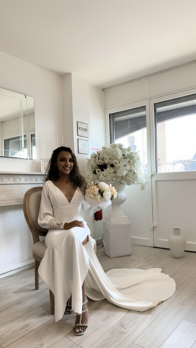 La robe de mariée DISCONTINUÉ
