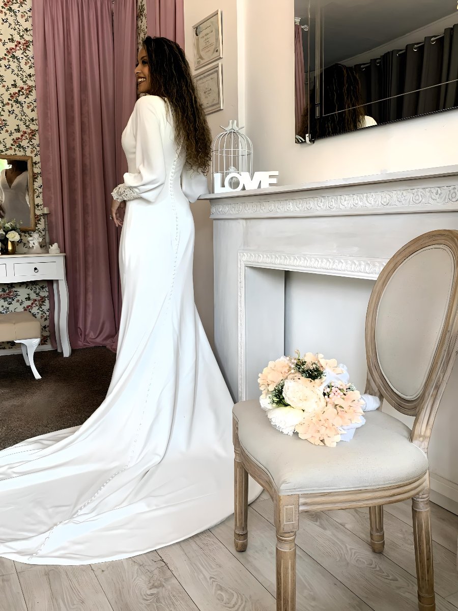 La robe de mariée DISCONTINUÉ