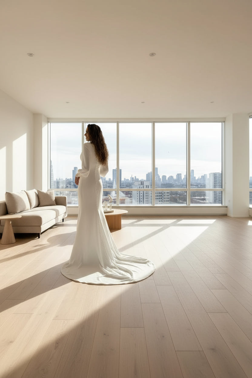 La robe de mariée DISCONTINUÉ