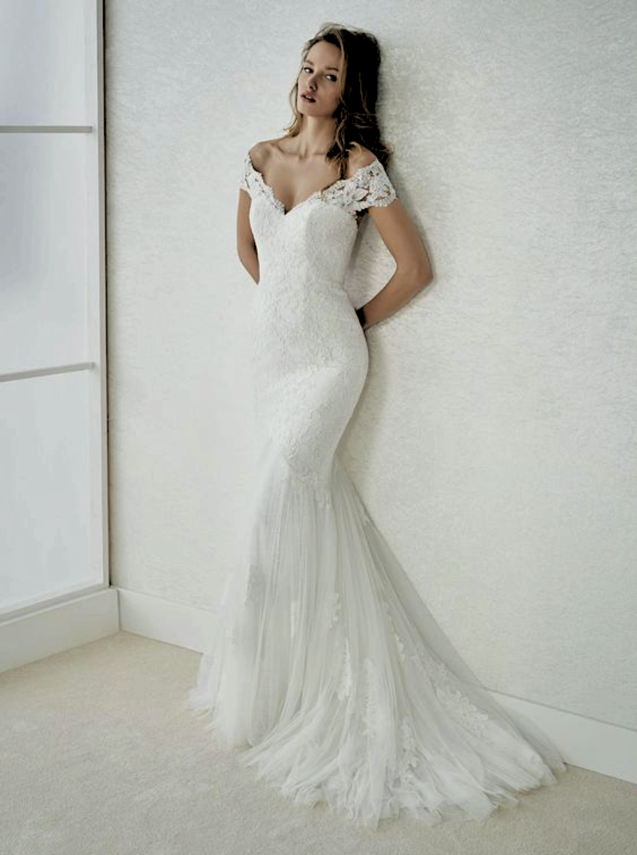 Robe sirène Féli – White One