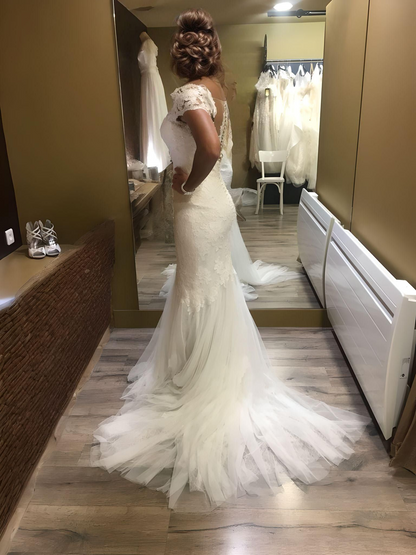 Robe sirène Féli – White One